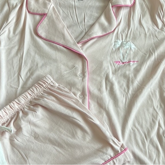 Hurley Pink Short Set Pajamas - SOFT & COZY - Picture 3 of 4